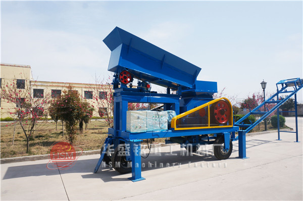 移動(dòng)對輥制砂機(jī)